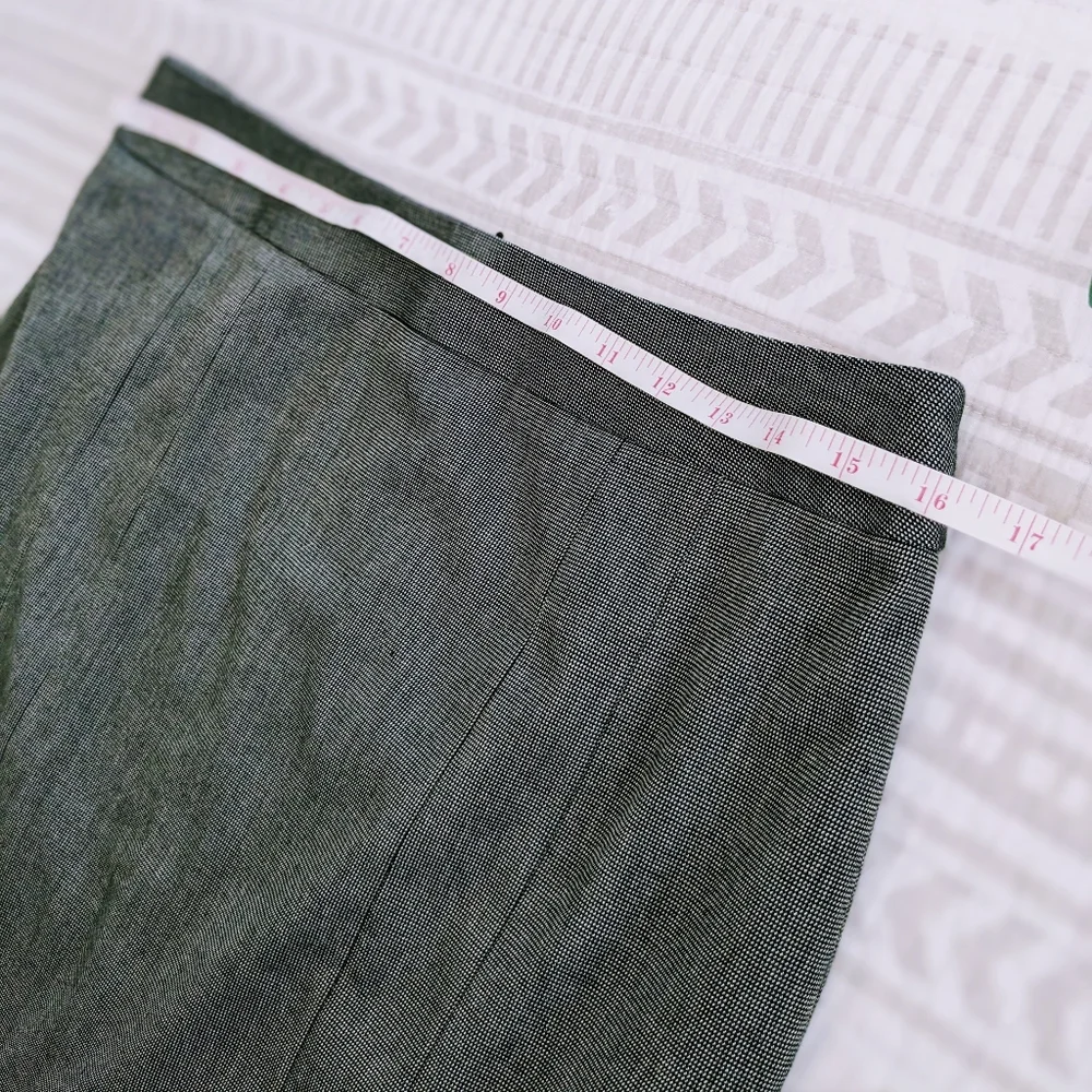 Ann Taylor Pencil Skirt Set - Black and Gray - Picture 8 of 9